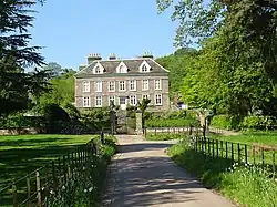 Trewyn House, terrace walls, steps, garden walls, gatepiers and gates