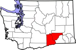 Map of Tri-Cities Metropolitan Area