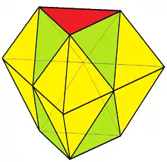 Triangulated truncated triangular bipyramid