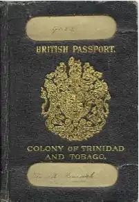 Trinidad and Tobago passport