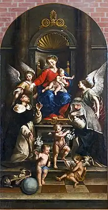 Lorenzo Gramiccia Madonna del Rosario