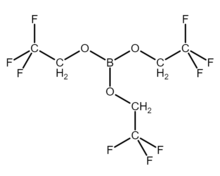 Tris(2,2,2-trifluoroethyl) borate molecule