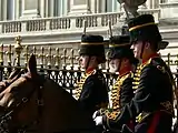 Full Dress of the Royal Horse Artillery, as worn by the King's Troop.