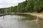 Beach on Sarcze Lake