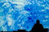 The Sight Below performing a live audio/visual set at NODE Festival in Modena, Italy June 6, 2009