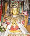 Avalokiteshvara (or Avalokiteśvara, in Tibetan - Chenresig) - statue in the main building.