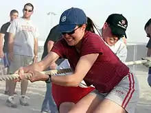 Image 14Tug of war is an easily organized, impromptu game that requires little equipment. (from Game)