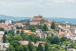 View as seen from Portugal.