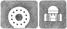 Tulja Lena Chaitya, plan and elevation