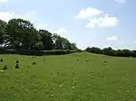 Bowl barrow 510 m south east of Lodmore Farm