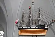 Votive ship Louise Augusta