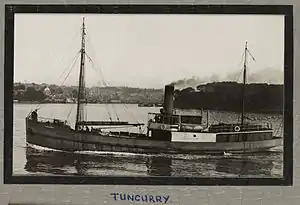 the first Tuncurry, built 1903