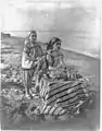 19th century Tunisian Jewish girls wearing headscarves