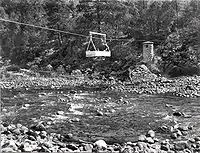 Tuolumne River below O'Shaughnessy Dam