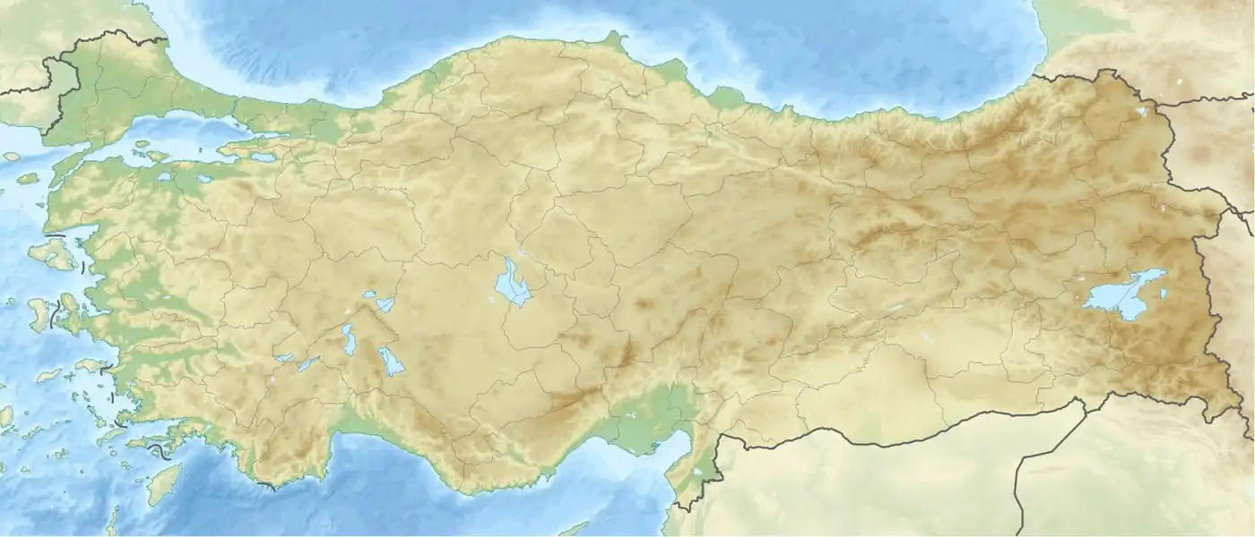 Lake Van is located in Turkey