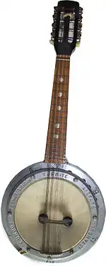 A Turkish mandolin-banjo