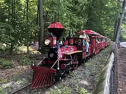 Turtle Back Zoo Railroad attraction.