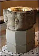 Baptismal font