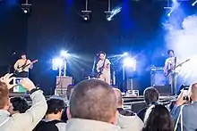 Twerps performing live at Primavera Sound, Portugual, 2015