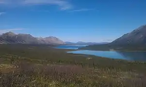 Twin Lakes from Low Pass