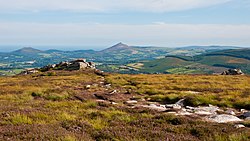 The two tors that give Two Rock its name