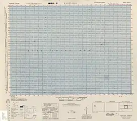 Map of Huaping Islet (labeled as KAHEI-SHO) and surrounding area (AMS, 1944)