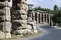 Ruins of Tyana (Kemerhisar) aqueduct, near Niğde