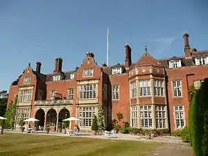 Tylney Hall, Rotherwick, Hook, Hart, Hampshire, built in 1879