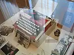 Her typewriter in the Moscow Film Museum