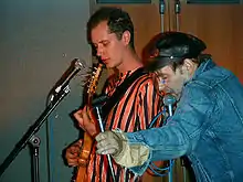 Todd Rittmann and Al Johnson playing with U.S. Maple in 1999