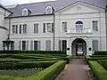 Ursuline Convent in New Orleans, built c. 1752. It is the oldest-surviving building from the French colonial period in New Orleans. It is an example of stuccoed brick construction.