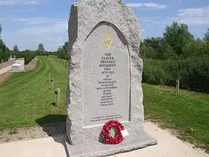 UDR Memorial at the National Arboretum.