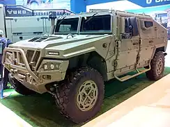 URO VAMTAC ST5 BN3 exhibited at Homsec 2015