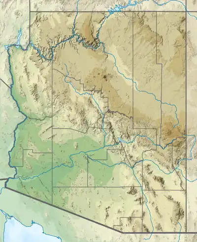 Lyman Reservoir is located in Arizona