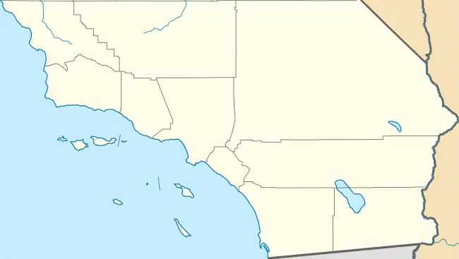 L. Ron Hubbard is located in southern California