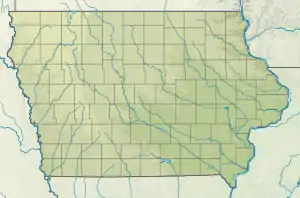 Map showing the location of Ambrose A. Call State Park