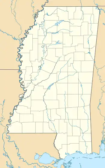 United States Post Office, Courthouse, and Customhouse (Biloxi, Mississippi) is located in Mississippi