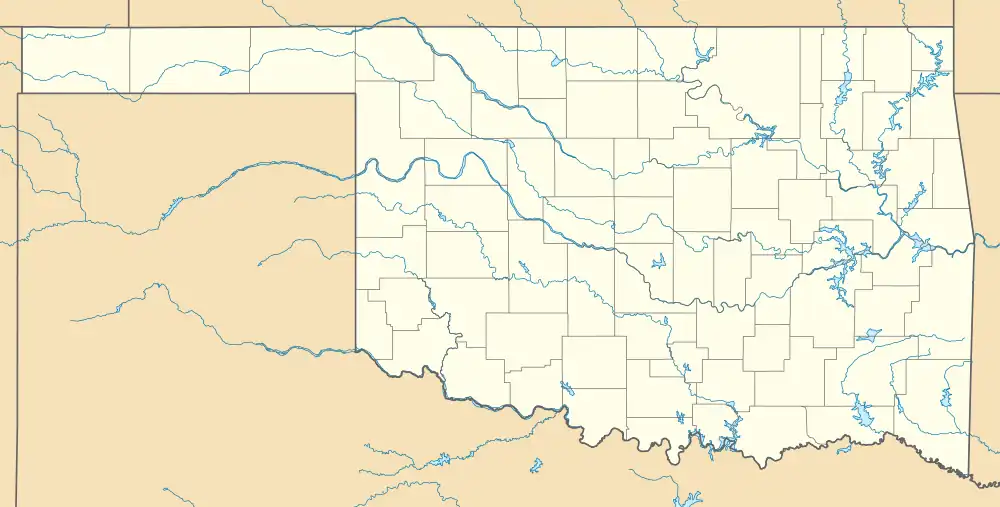 Fort Cobb is located in Oklahoma