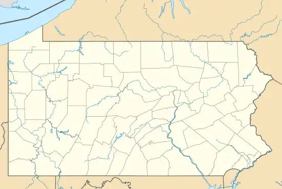 Messiah College CDP is located in Pennsylvania