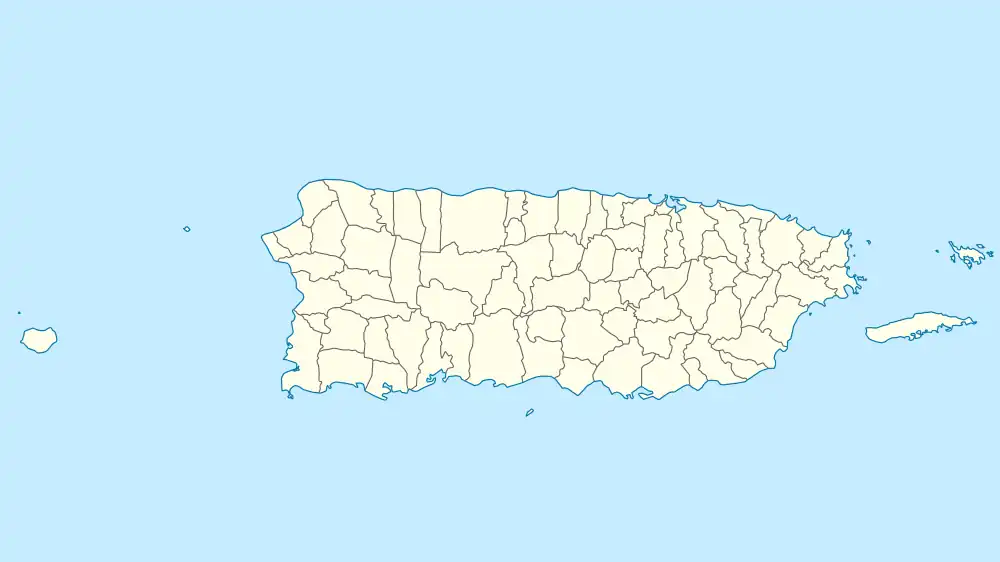 Map showing the location of Reserva Natural Punta Cucharas