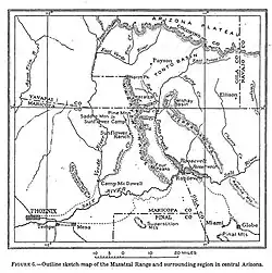 USGS map of Sunflower Mining District (1915)