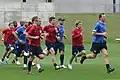 USA players training during the 2006 World Cup.