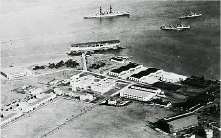 USS Langley at North Island, 1925