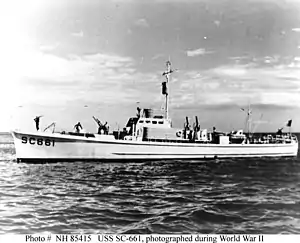 USS SC-661, Submarine chaser