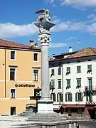 The column bearing the Venetian Lion