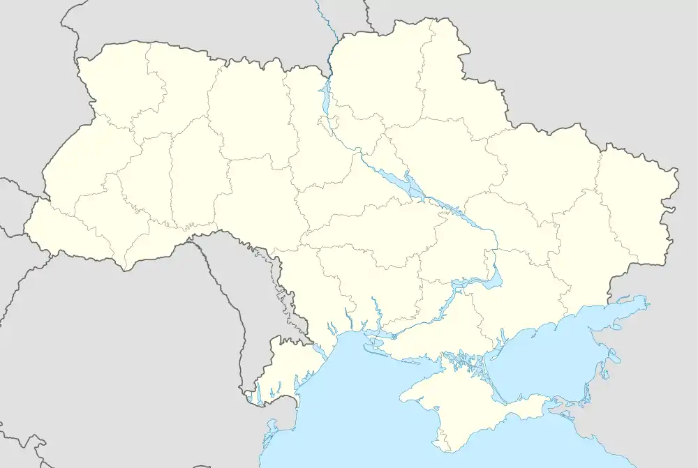 2007–08 Ukrainian Second League is located in Ukraine