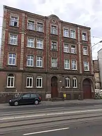 Main frontage on Nakielska street