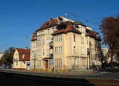 View from Jagiellońska street