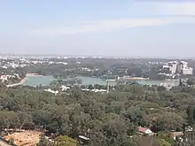 Ulsoor Lake from a distance