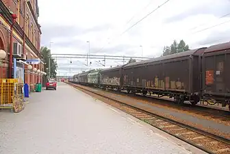 Umeå Central Station (before redevelopment).